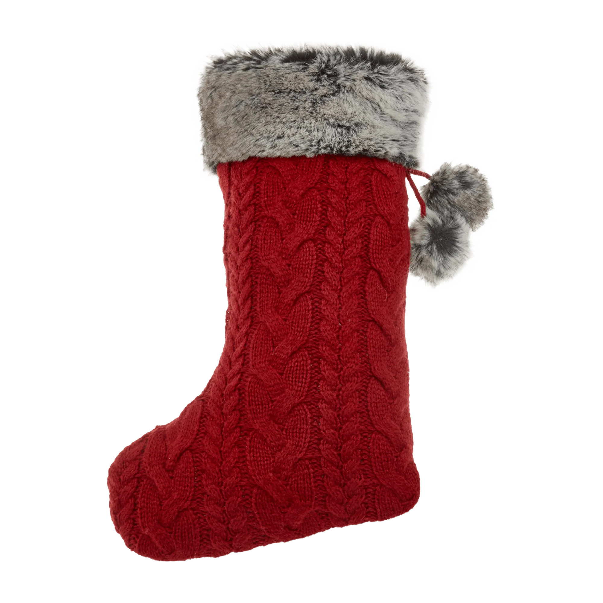 Kane Knit Xmas Stocking | Bouclair