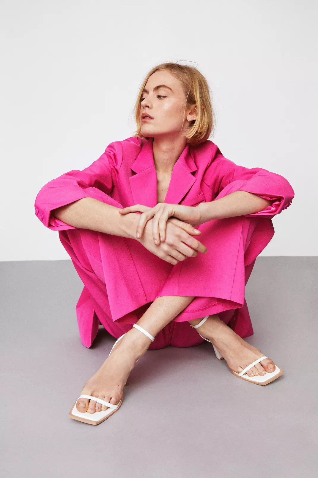 Patent Faux Leather Square Toe Heels | Nasty Gal (US)