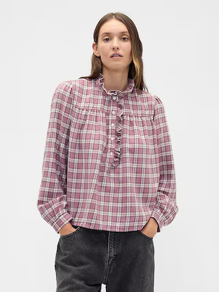 Pink Plaid | Gap Factory