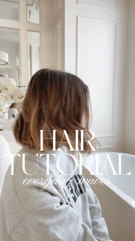 Hair tutorial everyday waves - my hair tools and products