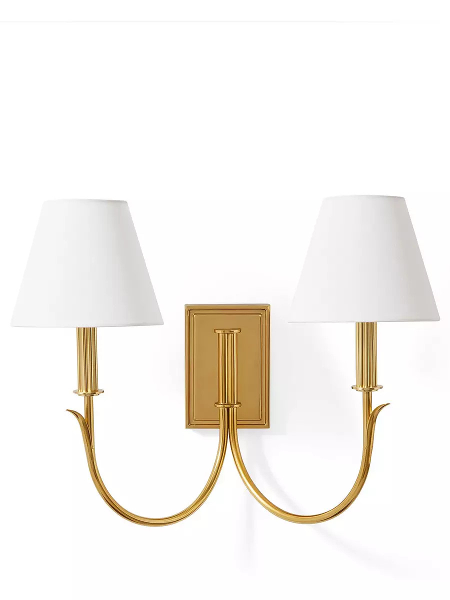 Calistoga Double Sconce | Serena and Lily