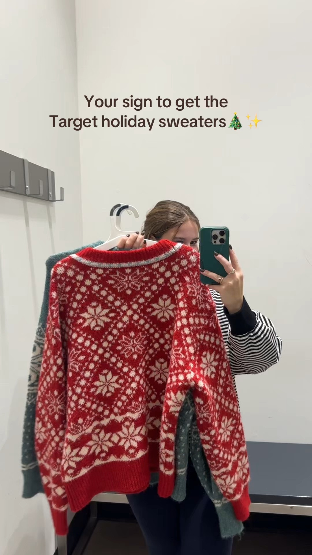Size L sweaters
Petite, midsize 
Target holiday Christmas, sweaters, holiday outfit in spa, Christmas sweater outfit, target holiday finds

#LTKMidsize #LTKHoliday #LTKPetite
