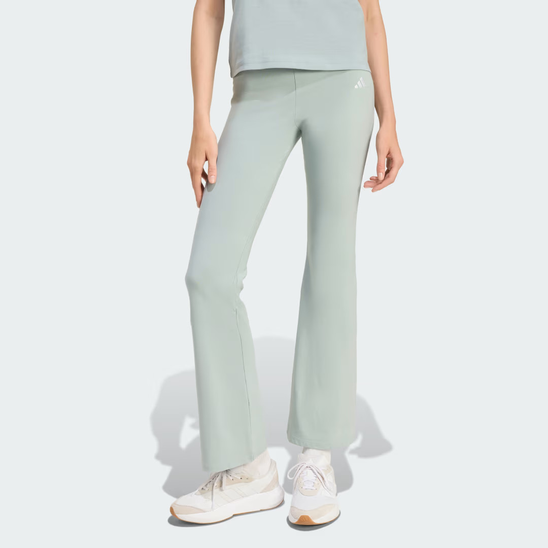 Essentials Small Logo Flared Leggings | adidas (US)
