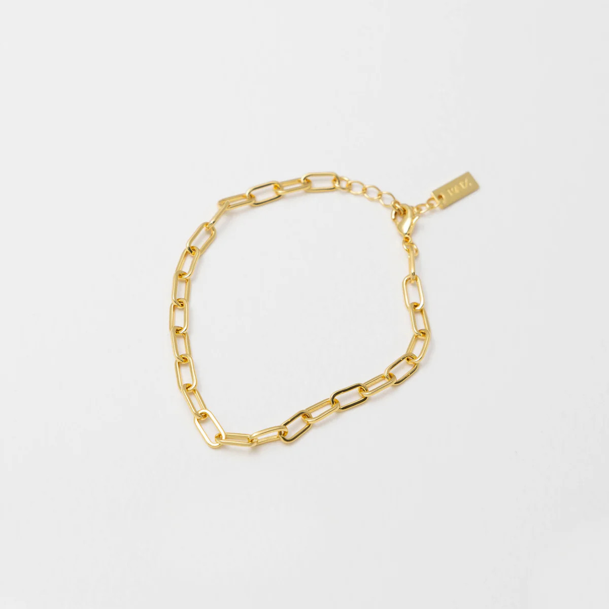 Beatriz Dainty Paperclip Chain Bracelet | Raiz