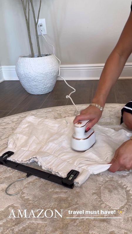 This steam iron is a must if you are traveling this Summer!! It’s so easy to use and really takes the wrinkles out! 👌🏼

I’ve also linked some of my other favorite travel essentials that are also from Amazon 

#LTKTravel #LTKFindsUnder50 #LTKVideo