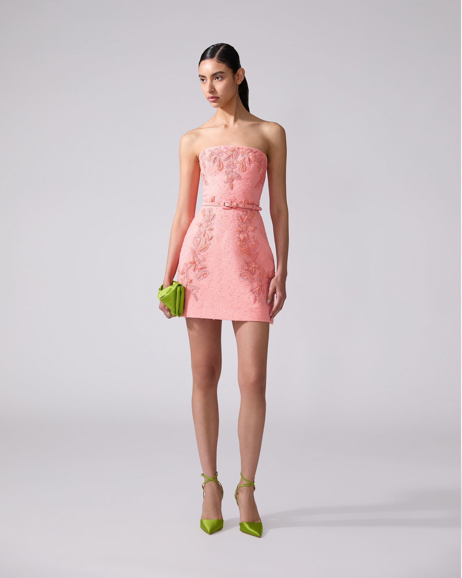 Embroidered Slub-Cotton Mini Dress | Carolina Herrera (BR)