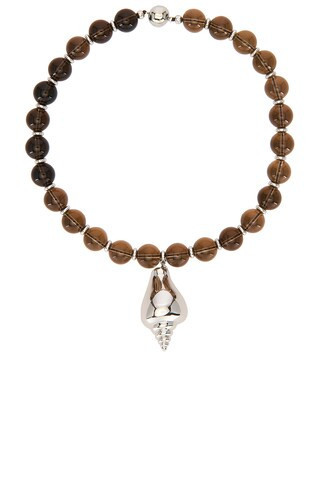 Julietta Pontini Necklace in Cognac | FWRD 