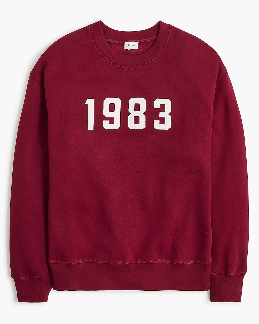 "1983" sweatshirt | J.Crew Factory