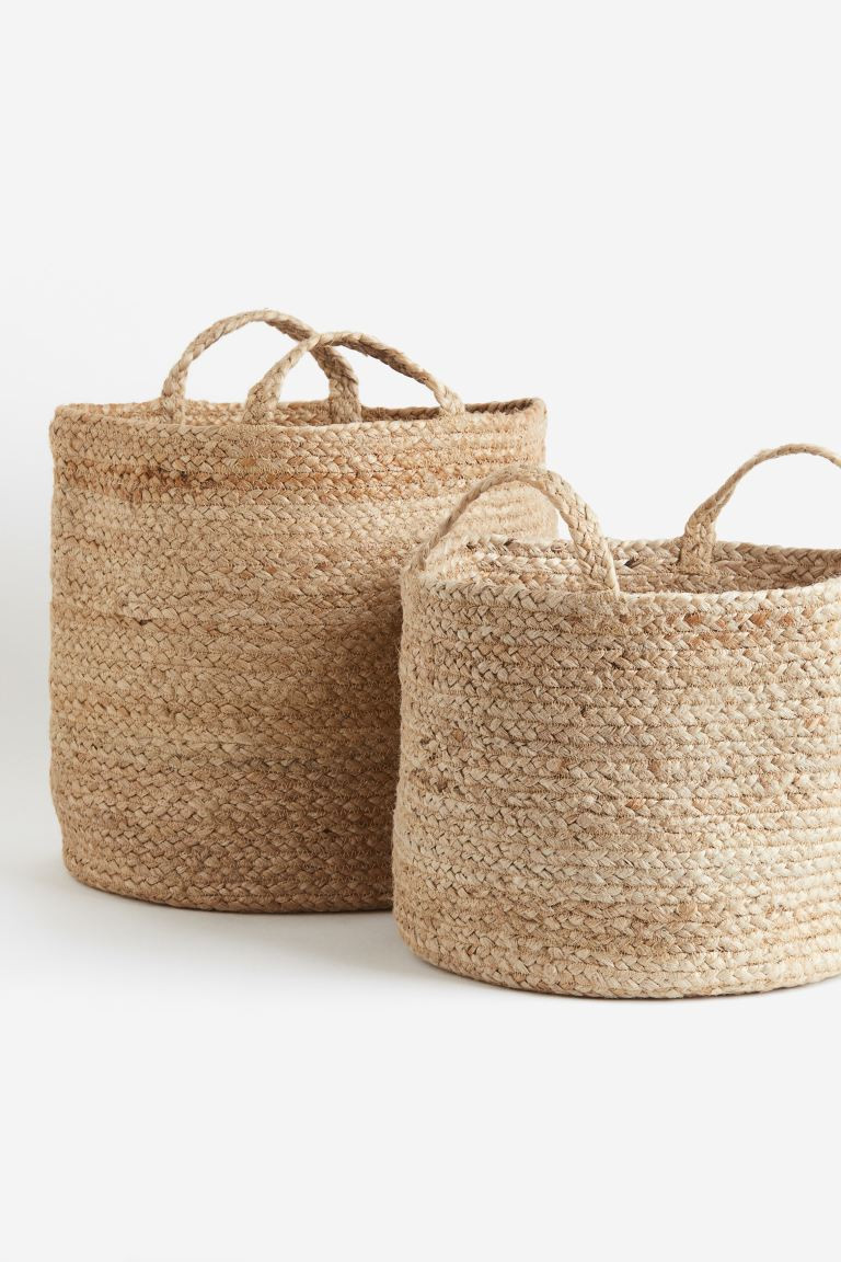 Large Jute Storage Basket | H&M (US + CA)
