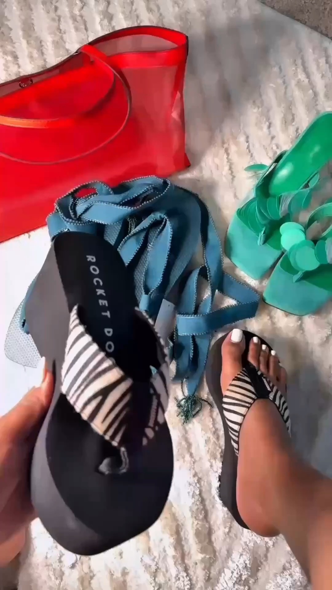 POV: Your outfit is basic but your accessories aren’t 😮‍💨✨

These are the pieces carrying my summer wardrobe:
✔️ Mesh tote
✔️ Zebra print slides
✔️ Tie-up sandals
✔️ Kitten heels
✔️ Designer-inspired slides
✔️ Sunnies that complete the look

Linked everything for you be

#LTKgrwm #LTKmomlife #LTKootd