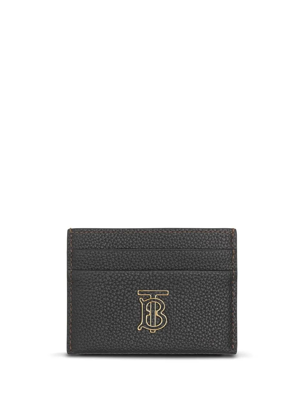 Burberry Leather logo-plaque Card Holder | Black | FARFETCH UK | Farfetch Global