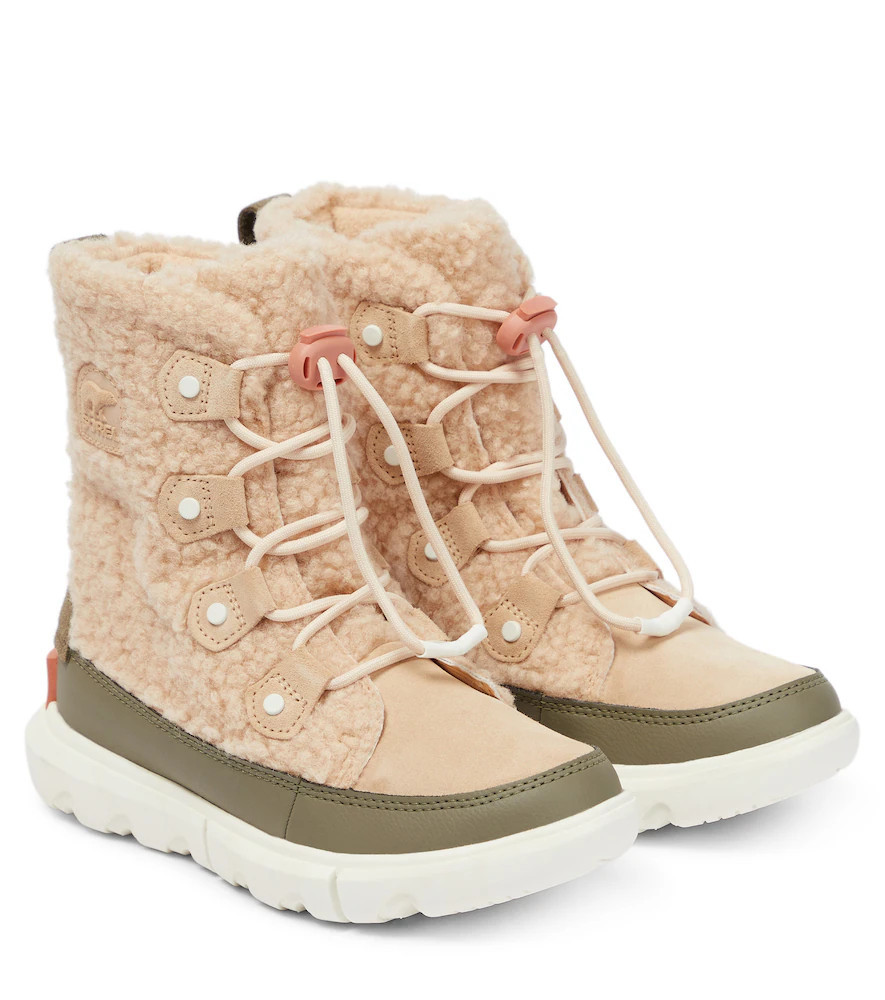 Sorel Kids Schneestiefel Explorer mit Teddyfleece | Mytheresa (DACH)