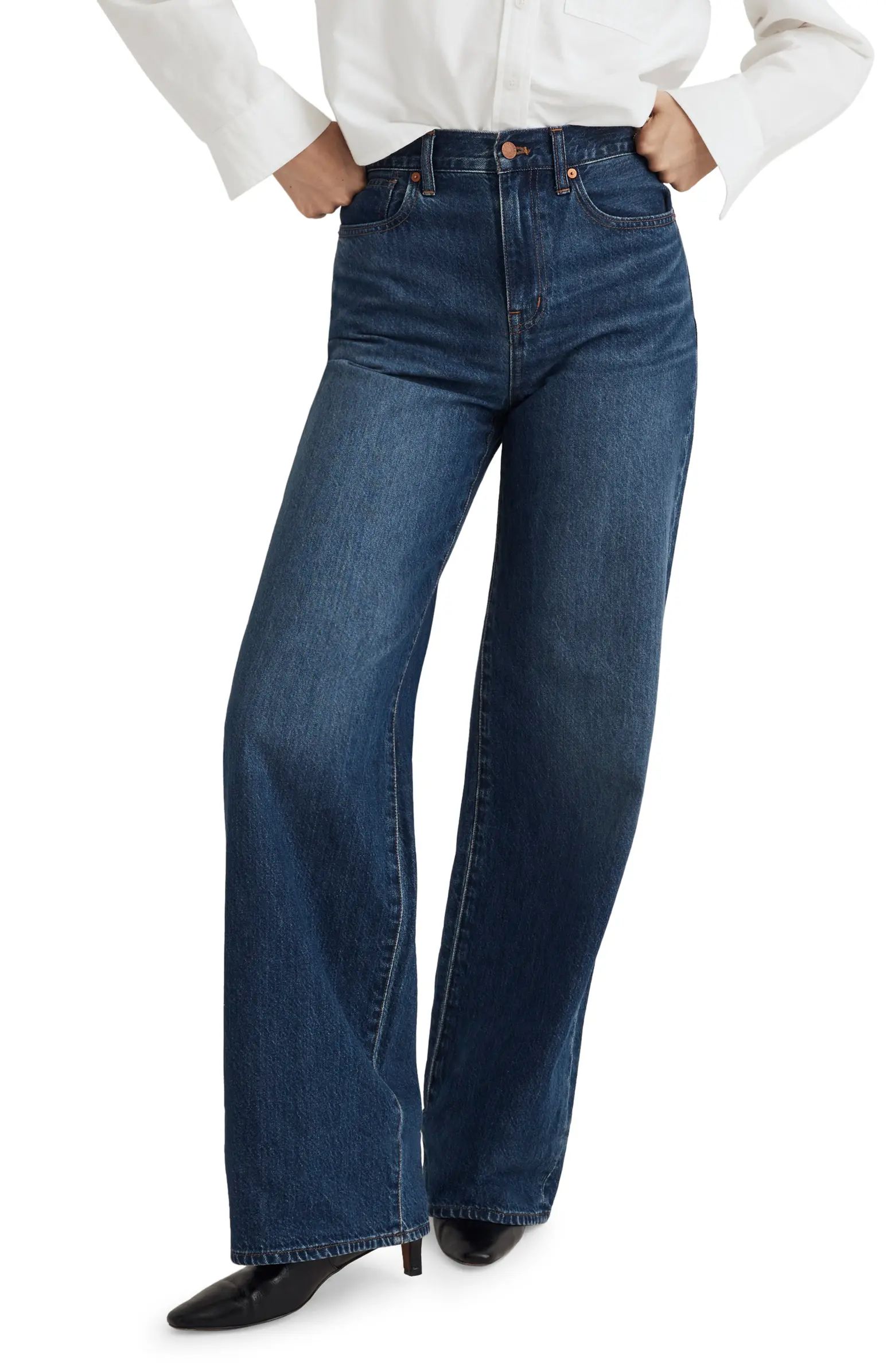 Madewell Super Wide Leg Jeans | Nordstrom | Nordstrom