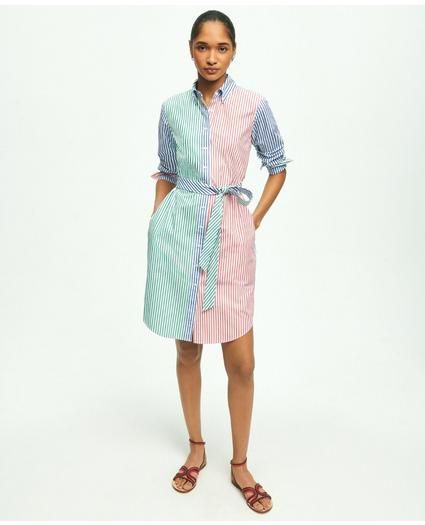 Supima® Cotton Fun Stripe Shirt Dress | Brooks Brothers