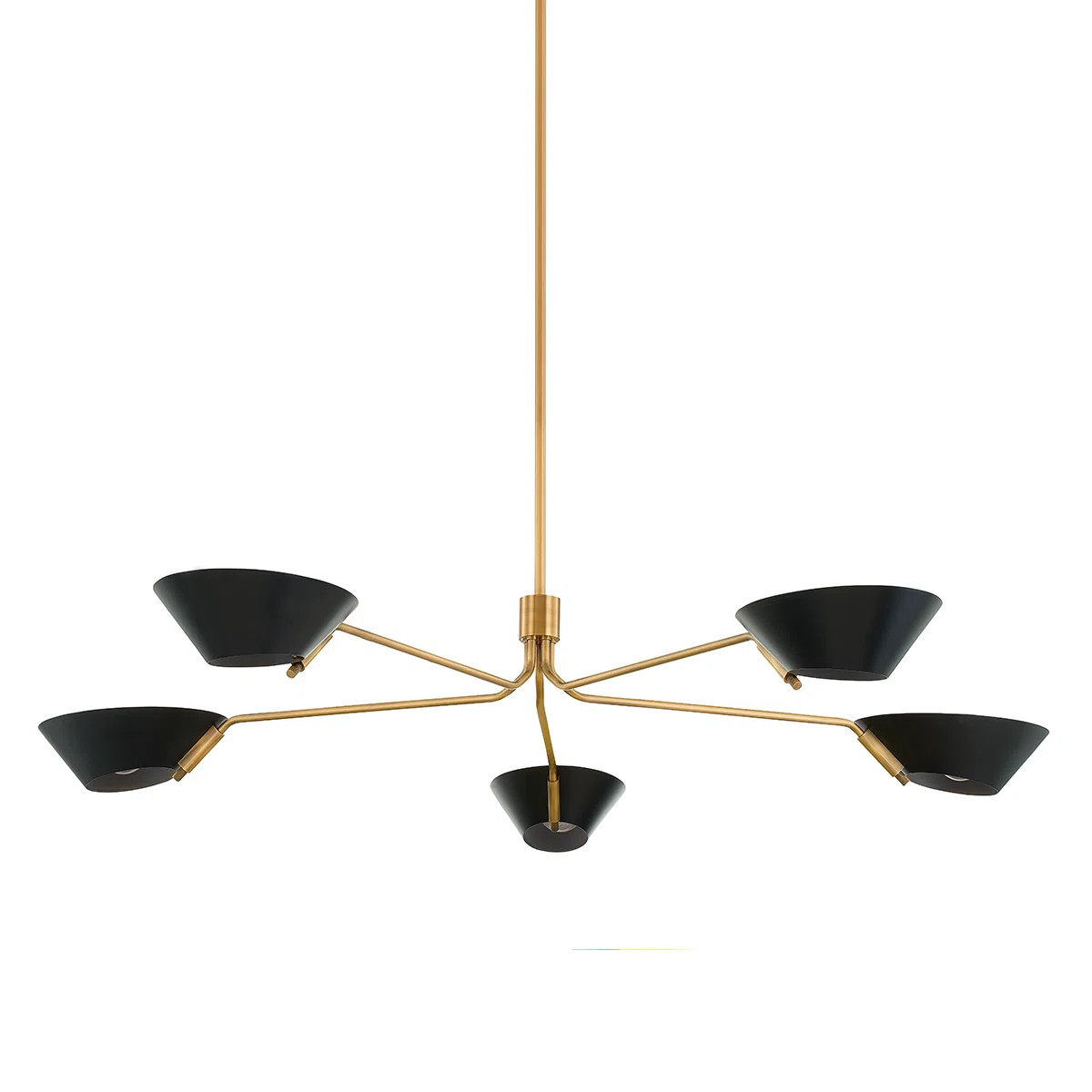 Sacramento 5 - Light Iron Classic / Traditional Chandelier | Wayfair North America