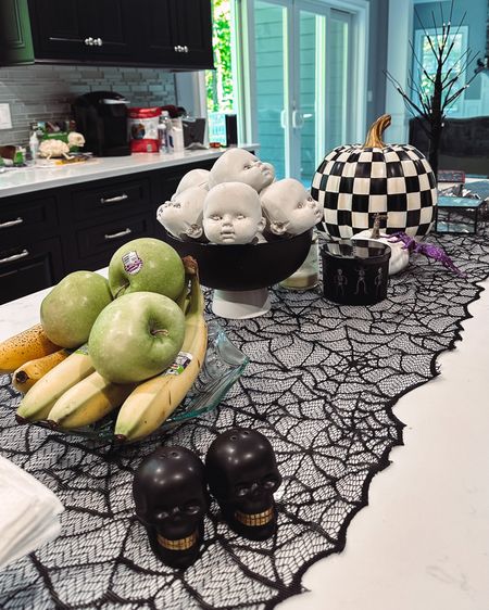 Kitchen island Halloween decor. Love the fall season and spooky decorations especially for our annual Halloween party. Most under $25.

#LTKparties #LTKhome #LTKHalloween