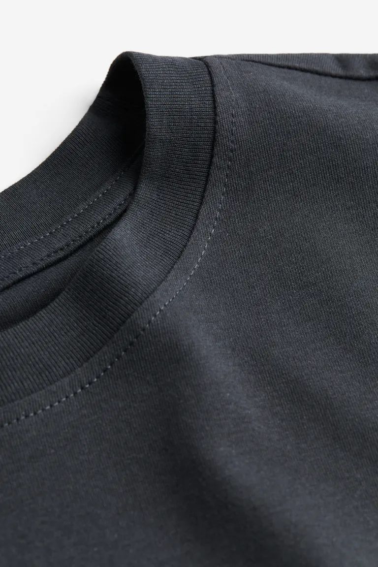 Oversized T-shirt - Dark gray - Ladies | H&M US | H&M (US + CA)