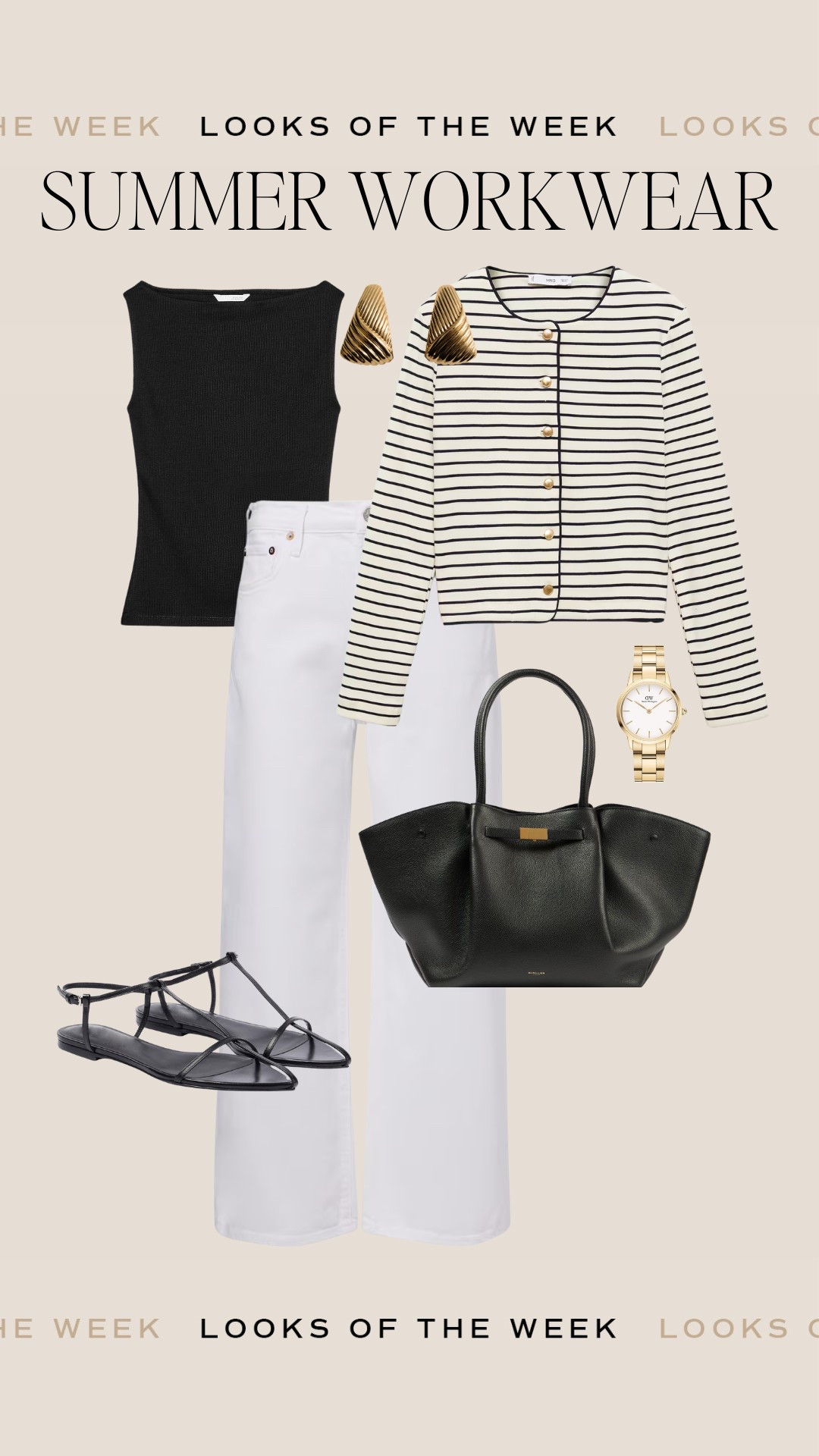 Summer workwear outfit 