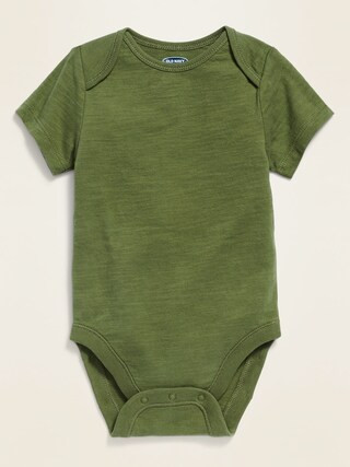 Unisex Short-Sleeve Jersey Bodysuit for Baby | Old Navy (US)