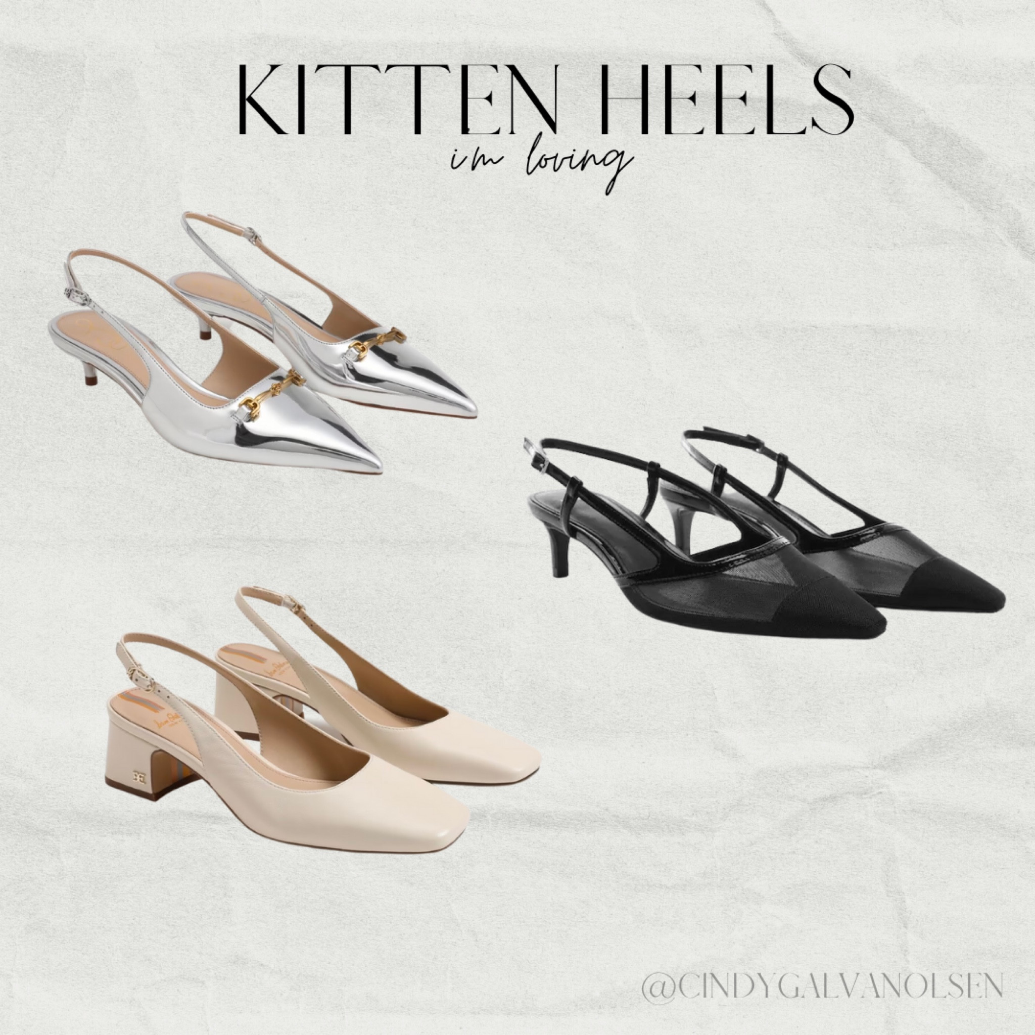 Kitten heels I’m loving 

#LTKstyletip #LTKshoecrush