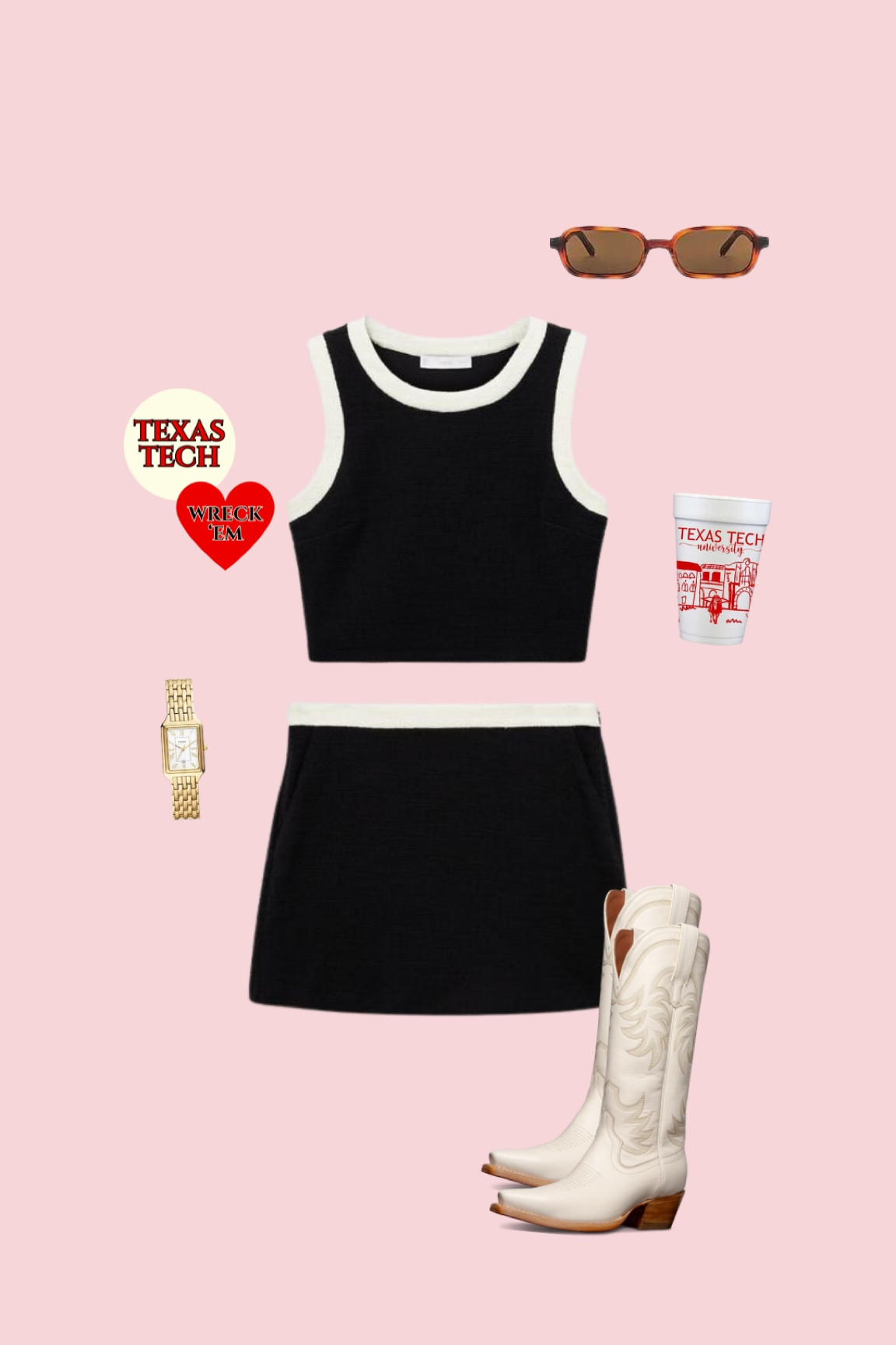Texas Tech red & black college football gameday outfit 

#LTKSeasonal #LTKStyleTip