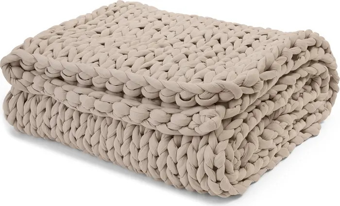Organic Cotton Weighted Knit Blanket | Nordstrom