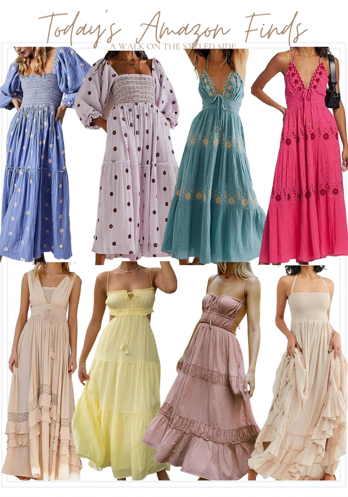 Amazon maxi dresses
Amazon summer dresses
Amazon free people dupes
Amazon free people lookalike dress
Amazon vacation dresses 



#LTKtravel #LTKunder50 #LTKSeasonal