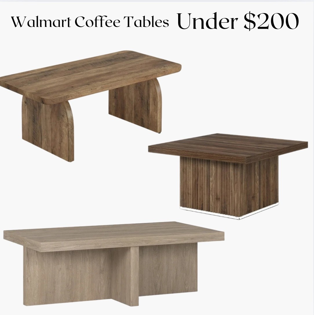Shop Walmart Early Black Friday sale on coffee tables! All under $200. Perfect for any living room! 

Wooden rectangle coffee table, wooden coffee table, wood coffee table, square coffee table, modern coffee table, coffee table, living room furniture, living room decor, living room finds, modern decor, mid century decor, home decor from Walmart, home decor finds, home finds, Walmart finds 

#LTKSaleAlert #LTKStyleTip #LTKHome

#LTKHome #LTKSaleAlert #LTKCyberWeek