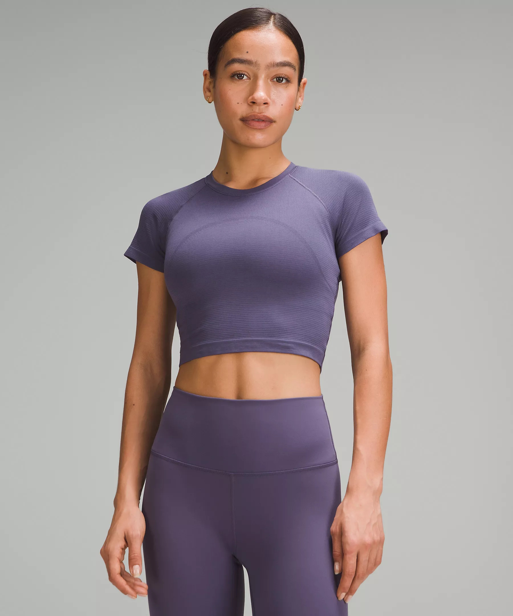 Swiftly Tech Cropped Short-Sleeve Shirt 2.0 | Lululemon (US)