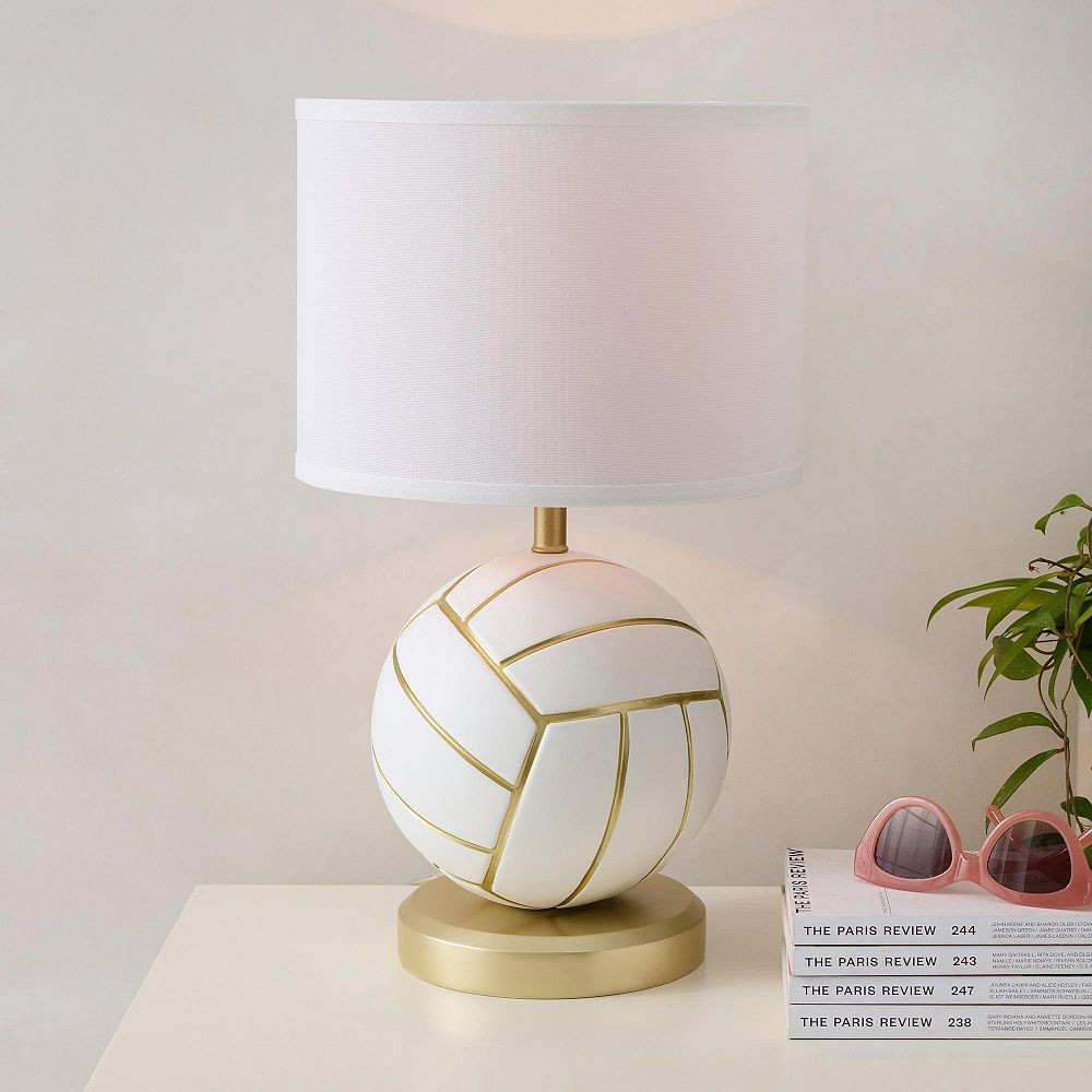 Volleyball Table Lamp with USB-C | Pottery Barn Teen