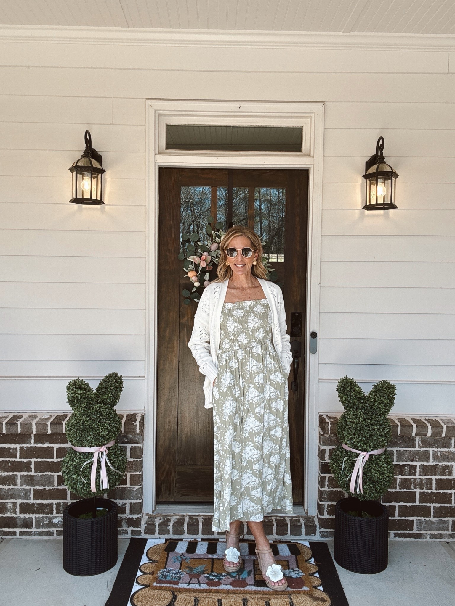 Sunny days and sleepless dresses are headed our way! Breeze into any event with this free assembly smocked peplum maxi dress! Looks cute paired with a cozy cardigan or on its own wearing a size extra small  

#LTKdayinmylife #LTKootd #LTKgrwm