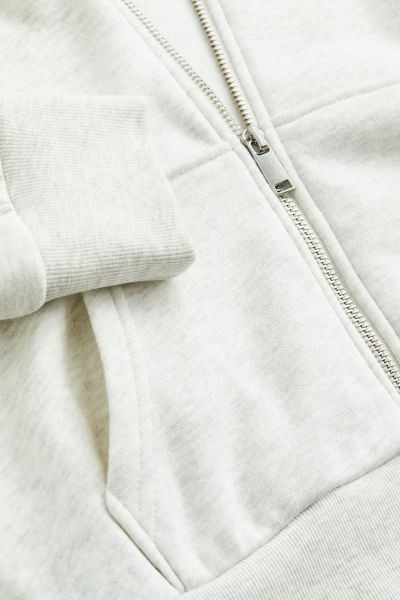 Short Hooded Sweatshirt Jacket | H&M (US + CA)