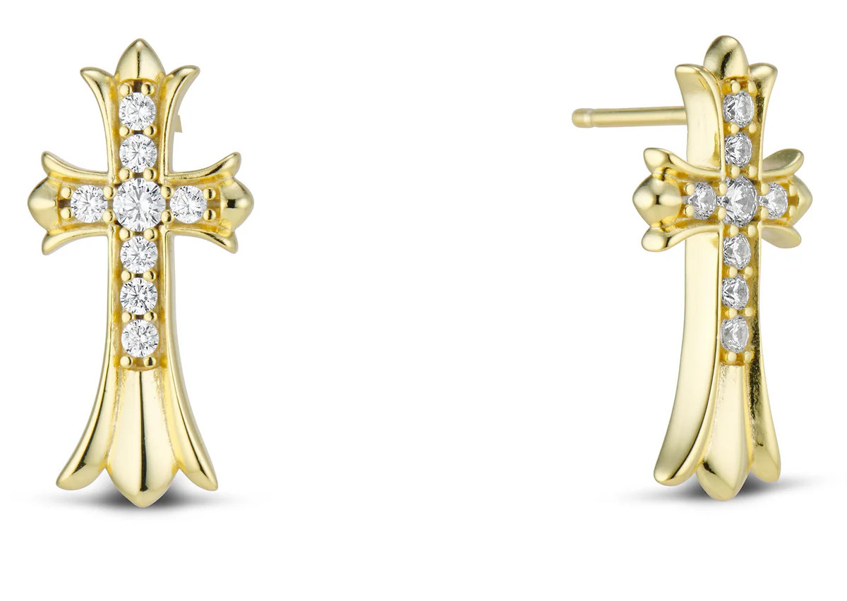 ROYAL CROSS EARRING | EP JEWELS 