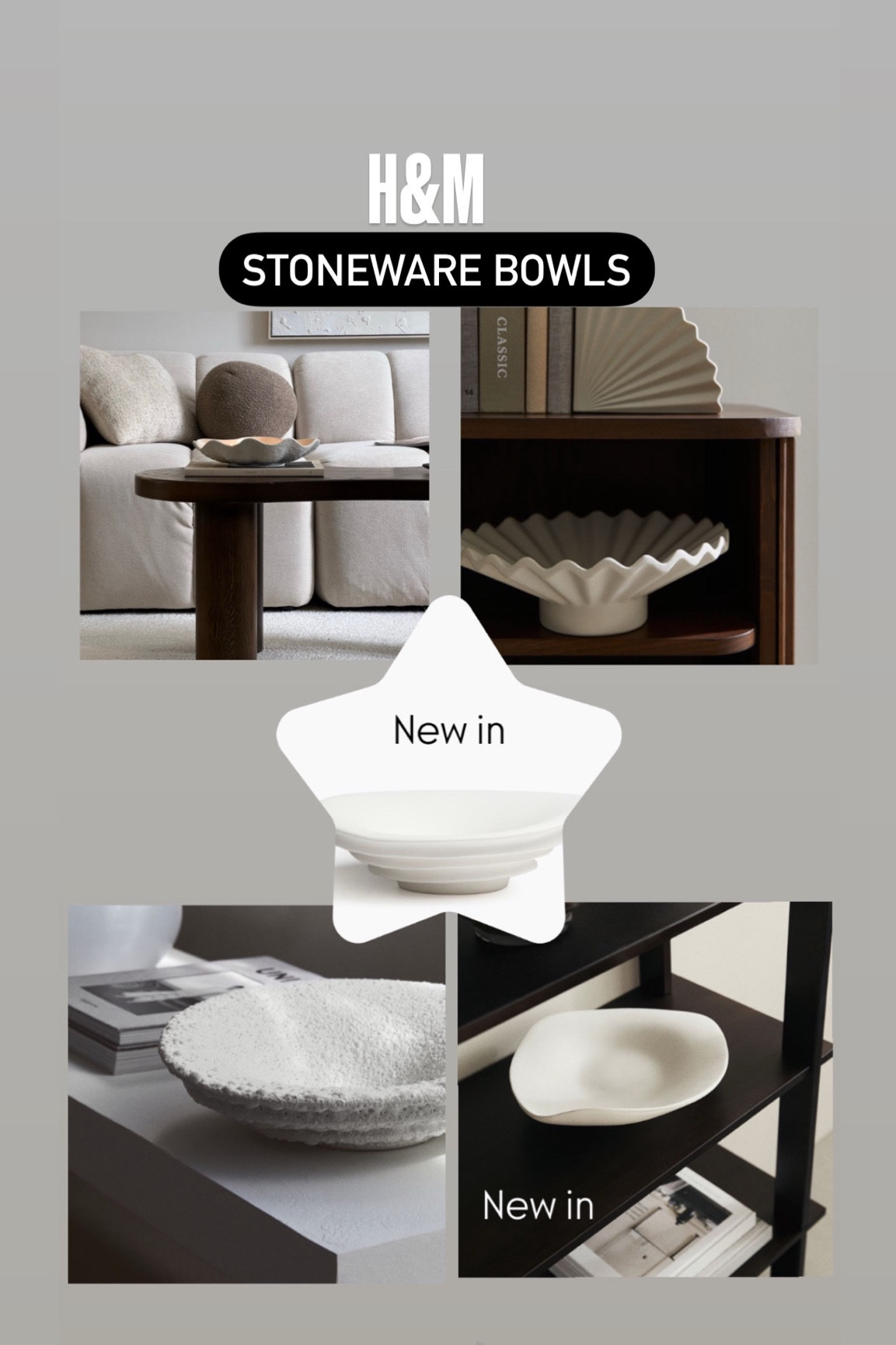 H&M Stoneware Bowls

H&M have got some gorgeous home decor pieces at the moment, I love the stoneware bowls .. they’re so versatile, I currently use mine for candle sand but they look great standing alone or with fruit 🤍

wavy bowls, white bowls, neutral decor, home decor, minimal decor style 

#LTKeurope #LTKuk #LTKhome