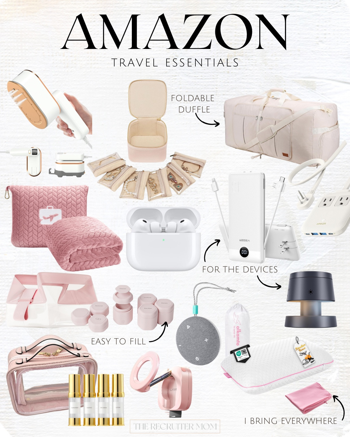 Amazon Travel Vacation Essentials #travelorganization #travelgear #springbreak #musthavetravel 

 

#LTKselfcare #LTKHome #LTKTravel