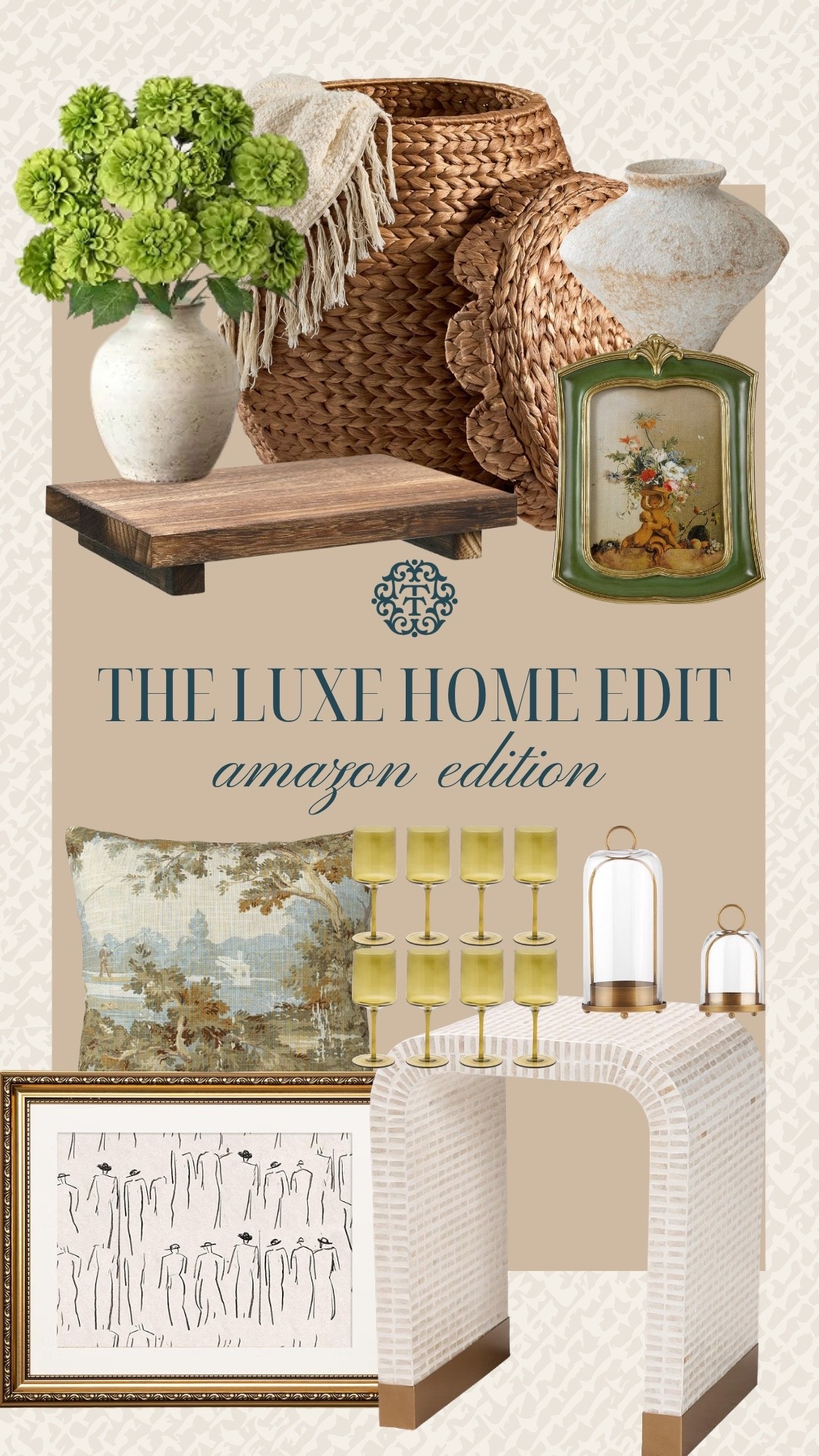 Proof that Amazon decor can look designer! We’re obsessed with these natural textures, woven baskets, vintage-inspired artwork, and earthy green accents. Layering pieces like these is such an easy way to create a warm, collected home that feels effortlessly elevated. 🌿

#LTKHome #LTKSeasonal #AmazonHomeDecor #OrganicHomeDecor #NeutralHomeDecor