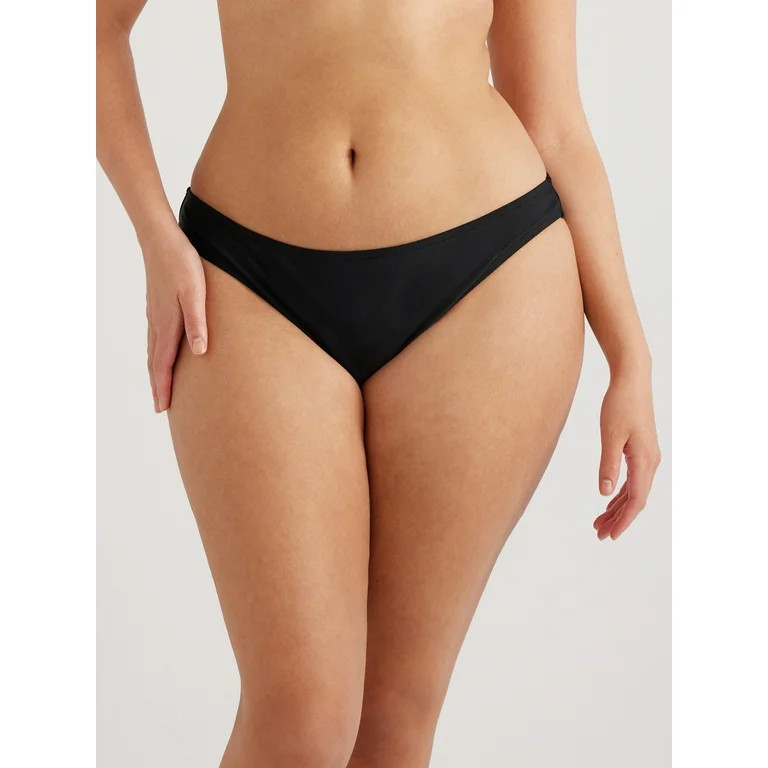 No Boundaries Juniors’ Hipster Cheeky Bikini Swim Bottoms, Sizes XS-XL | Walmart (US)