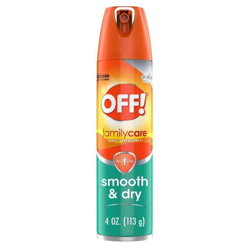 OFF! Familycare Smooth & Dry Aerosol Personal Repellents and Bug Spray - 4oz | Target
