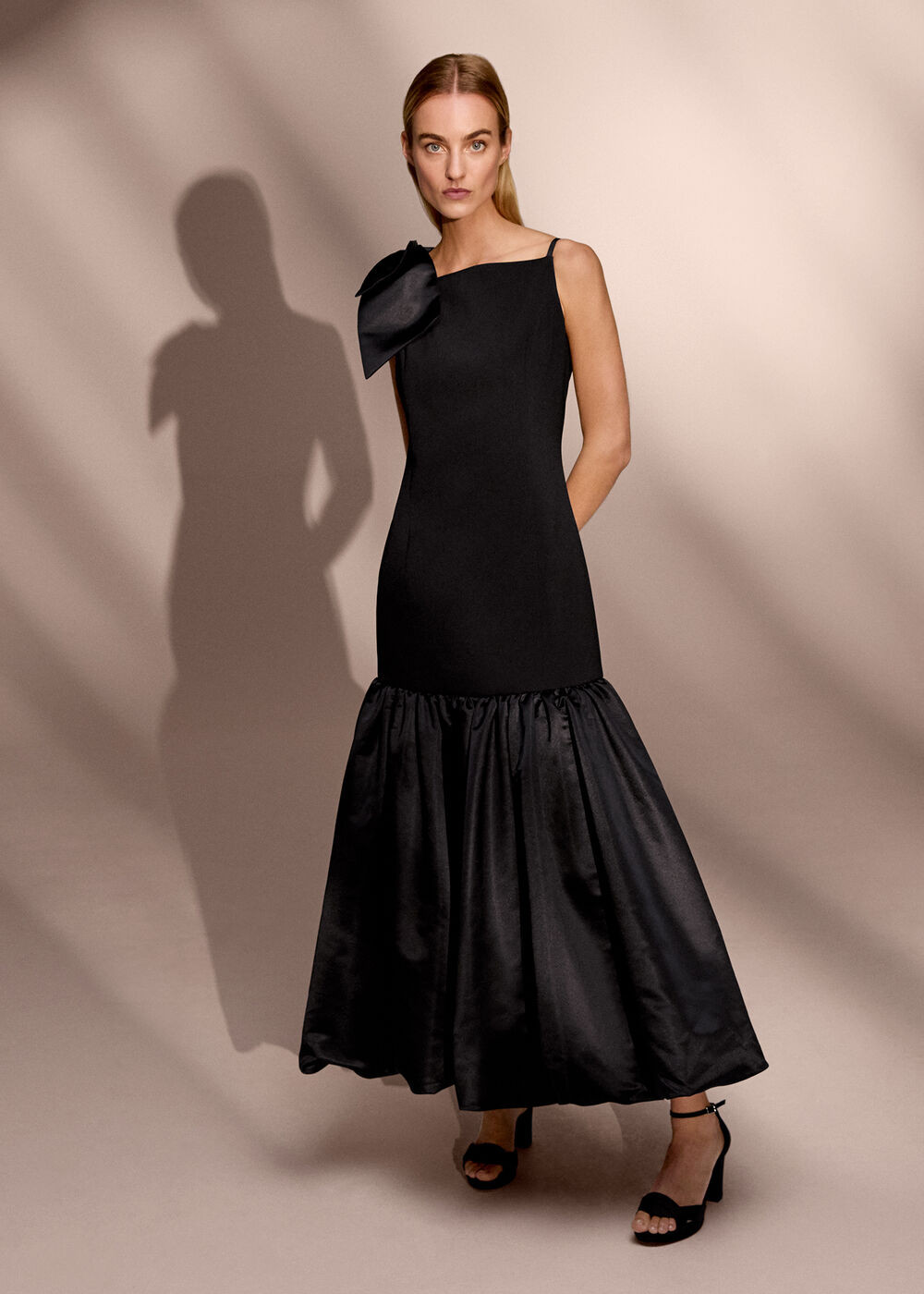 Kiera Black Bow Maxi Dress | Phase Eight UK | | Phase Eight