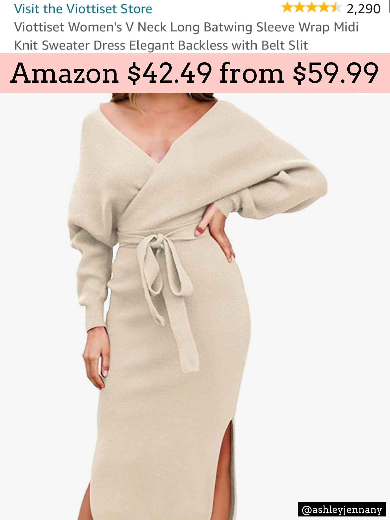 Sweater dress

#LTKSeasonal #LTKsalealert #LTKunder50