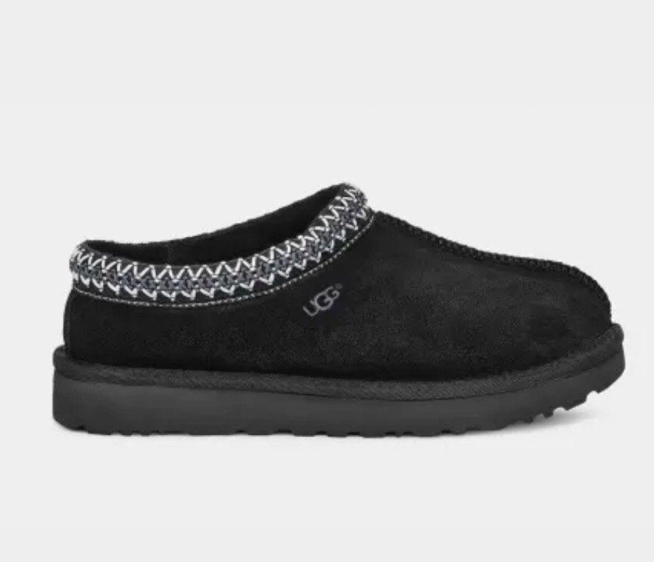 Black Tasman Ugg slippers in stock!! 

#LTKGiftGuide #LTKshoecrush #LTKSeasonal