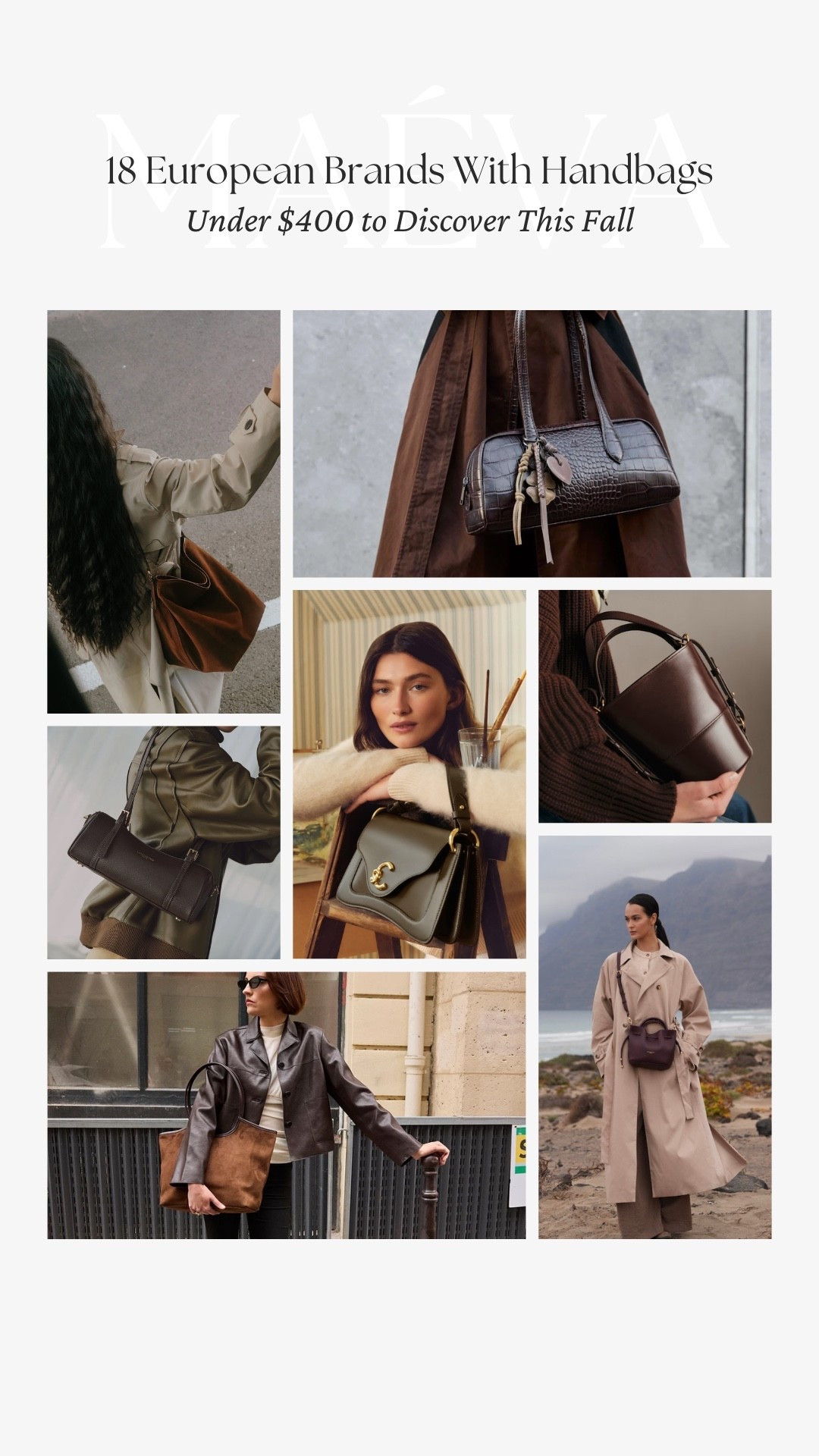 18 European Brands With Handbags Under $400 to Discover This Fall 👜

There are so many beautiful handbags catching my eye for fall right now, from rich suede and deep brown leather to croc-embossed finishes, sculptural shoulder bags and polished everyday styles 🤎

For this edit, I rounded up 18 European brands with select handbag styles under $400 that I’m personally loving for fall, including plenty of new arrivals from Coccinelle, Pourchet, Lancaster, nat & nin and more!

👜 Discover the full edit now live on maevawithamour.com, where you can explore all 18 brands in detail, learn a little more about each one and shop the featured styles

🤍 You can also shop the complete edit on ShopMy @ maevawithamour under ‘French & EU Bags’, where I’ve gathered all of the handbags featured here, plus even more fall finds under $400 from additional European brands - link in bio 

👉 Save this post for your next handbag search, and follow for more French & European brand discoveries, thoughtful shopping edits and timeless style inspiration

With Amour, M.

#LTKSeasonal #LTKgrwm #LTKTravel
