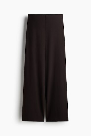 H & M - Wide-Leg Jersey Pants - Brown | H&M (US + CA)