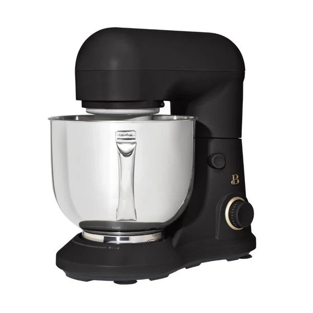 Beautiful by Drew Barrymore 5.3QT Tilt-Head Stand Mixer, Black Sesame | Walmart (US)