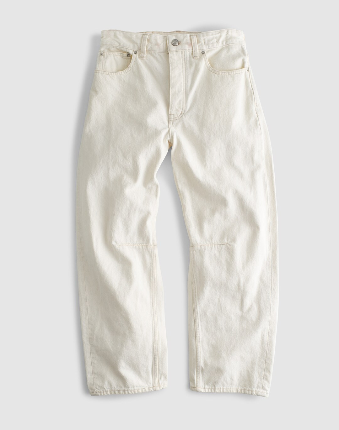 The Darted Barrel-Leg Jean in Vintage Canvas | Madewell