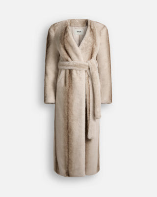 Olivia Faux Fur Coat | DUCIE