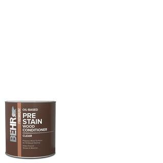 1 qt. Transparent Oil-Based Interior Pre-Stain Wood Conditioner | The Home Depot
