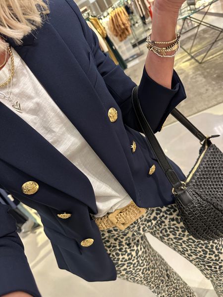 Leopard pants I love (these exact pair I am wearing are from Zara)
Veronica Beard blazer- a splurge but a timeless investment 

#LTKxMadewell #LTKOver40 #LTKStyleTip
