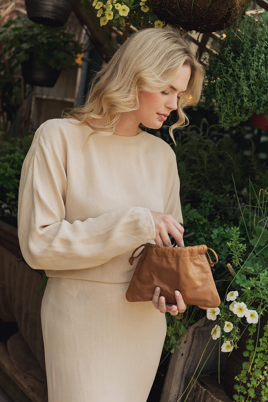 Mini Soirée Bag, Miel | Abby Alley