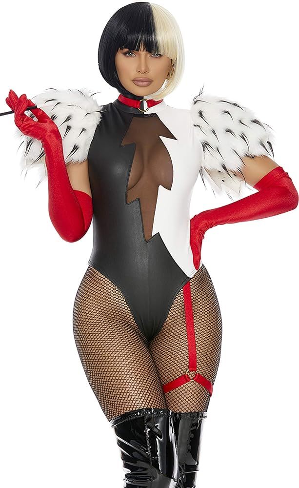 Forplay womens 3pc. Sexy Movie Villain Character Costume | Amazon (US)